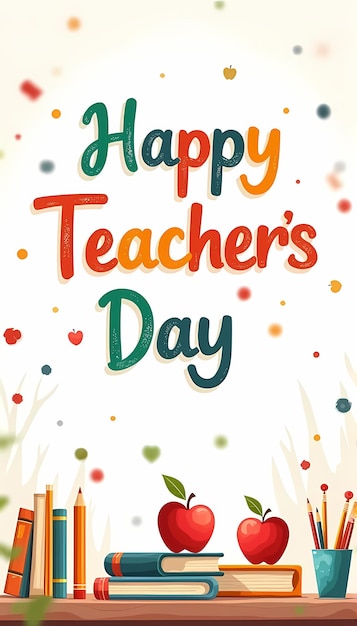 Photo happy teachers day