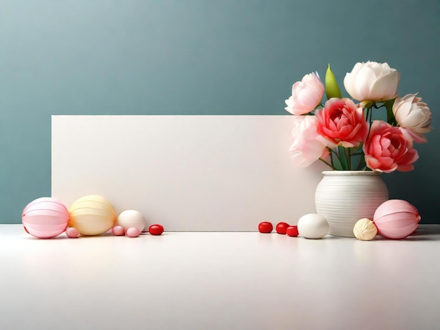 happy white day festival colorful background design best quality hyper realistic wallpaper image