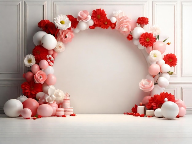 happy white day festival colorful background design best quality hyper realistic wallpaper image