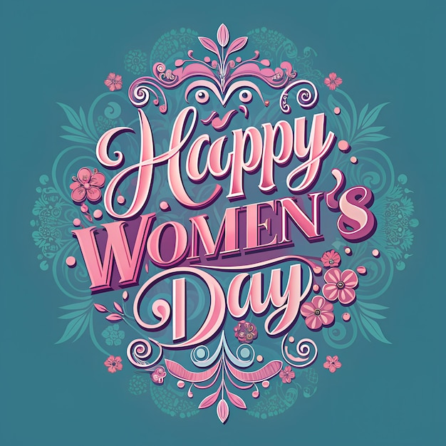 Photo happy womens day