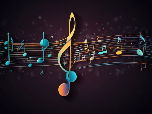 Happy World Music Day Musicians Day Musical Notes Day World Art Day