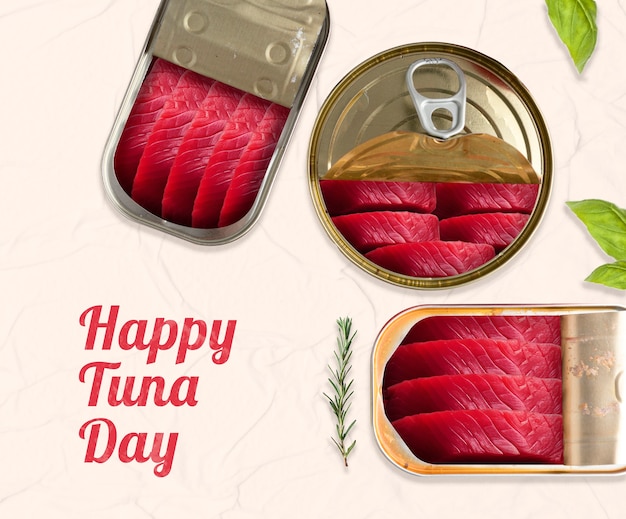 Happy world tuna day celebration