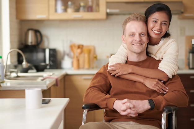 Happy Young Couple in Love