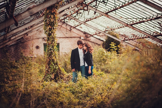 Happy young couple