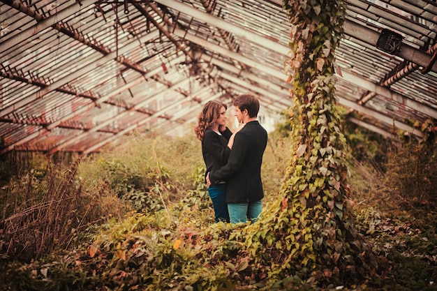 Happy young couple