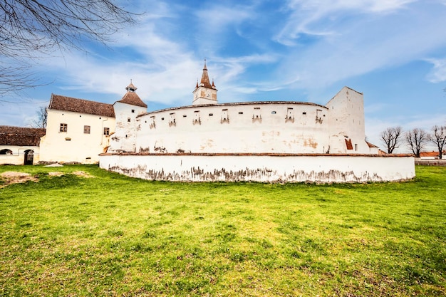 Harman Romania Fortified old Saxon church travel sight in medieval Transylvania