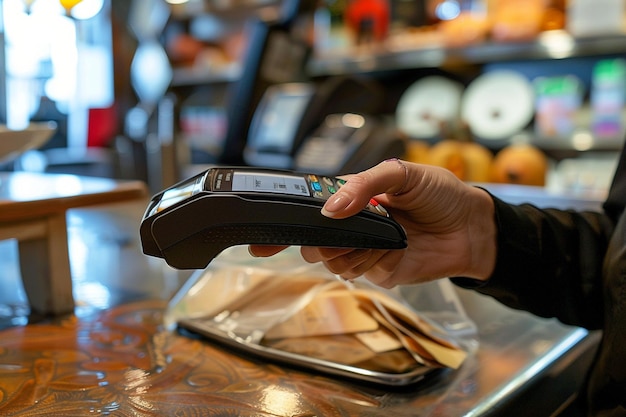 Photo harness the security features of mobile payment ap generative ai