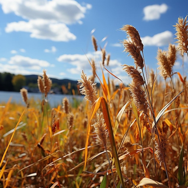 Harvest Hues Autumn Landscape Photo