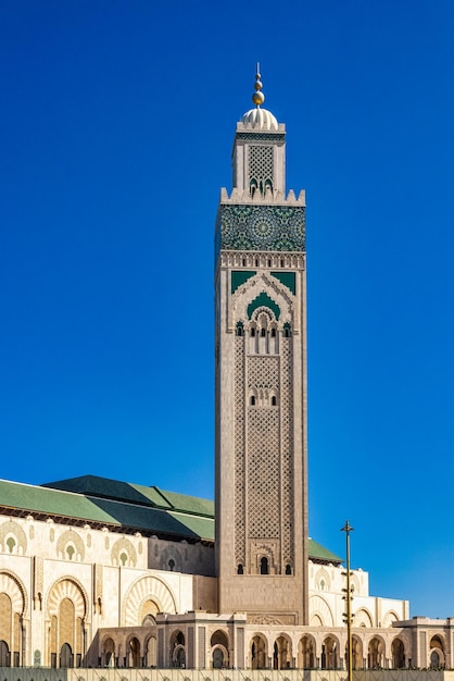 The Hassan II Mosque one of the largest in the world Casablanca Morocco