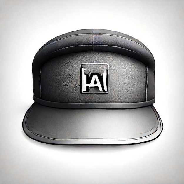 Photo a hat with a logo on it that says  a  on it