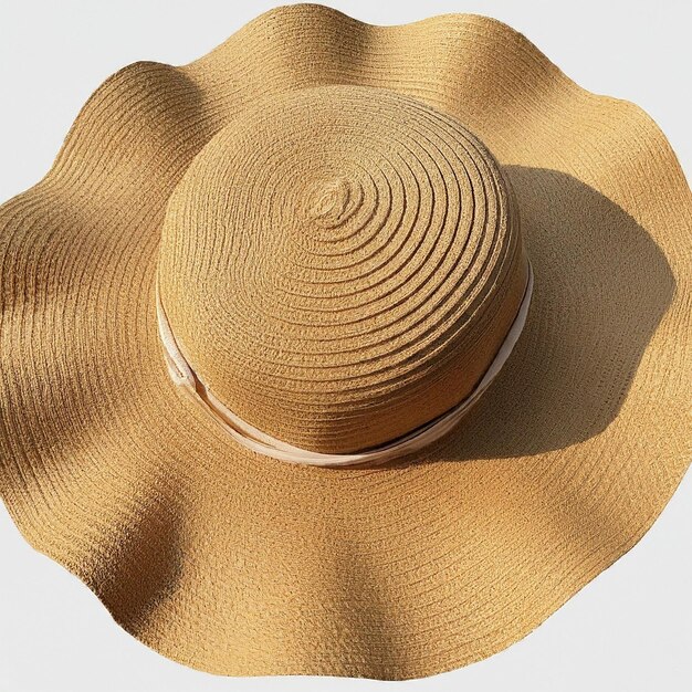 Photo a hat with a shadow on it and a shadow on the side