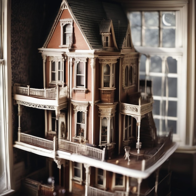 Photo haunted miniature masterpiece a victorian dollhouse unveiled