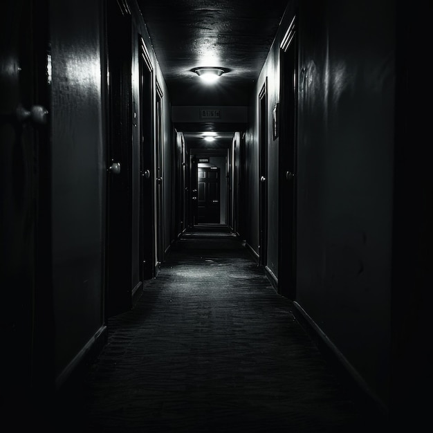 Photo haunting moonlit nights and abandoned hallways a chilling halloween journey