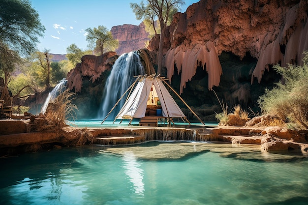 Havasu Falls Escape Boutique Camp in Grand Canyon Bliss