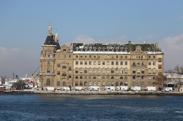 Haydarpasa Train Station in Istanbul City Turkey