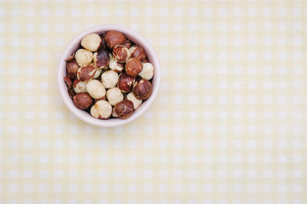 Hazelnut close up