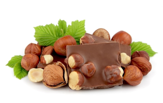 Hazelnuts chocolate