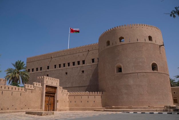 Hazm castle in Rustaq in Oman