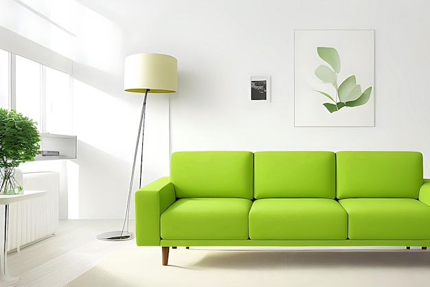 HD Picture Of Sofa In Modern Living Room Interior With