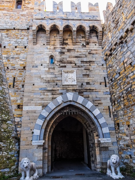 HDR Albertis Castle in Genoa Italy