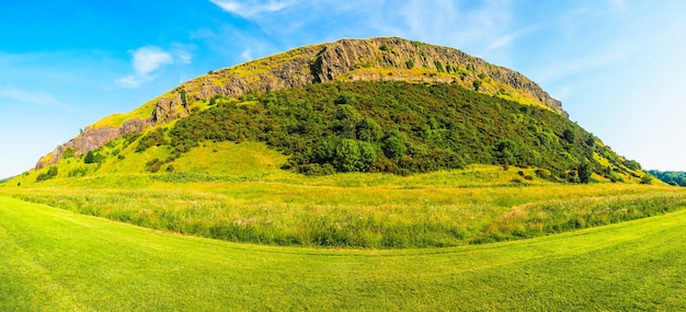 HDR Arthur's Seat in Edinburgh