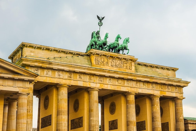 HDR Brandenburger Tor Brandenburg Gate in Berlin