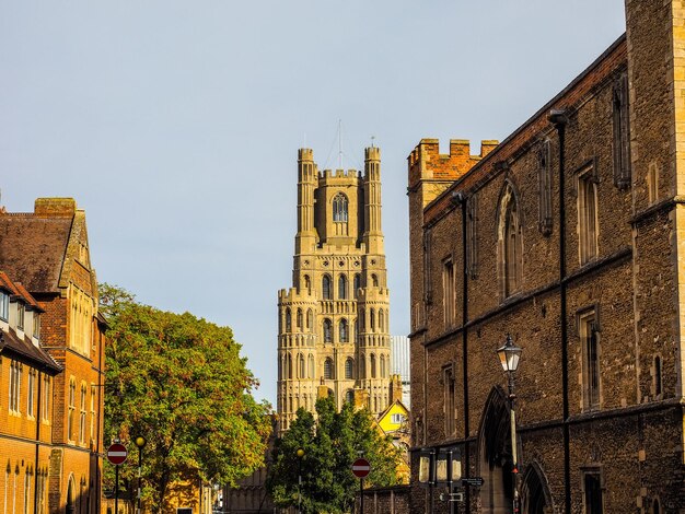 HDR Ely Cathedral in Ely