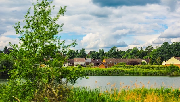 HDR English country landscape