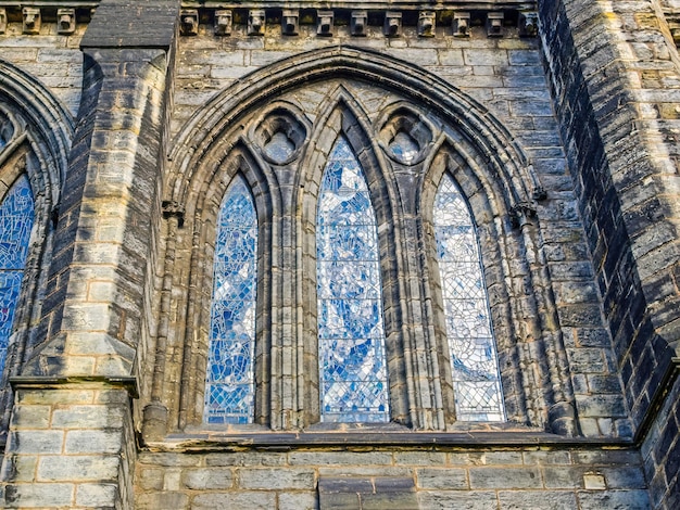 HDR Glasgow St Mungo cathedral