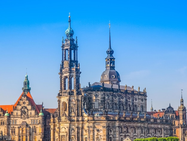 HDR Hofkirche in Dresden