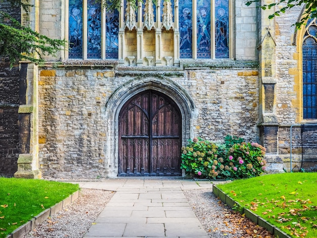 HDR Holy Trinity church in Stratford upon Avon