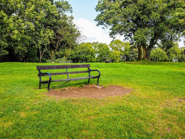 HDR Large urban park