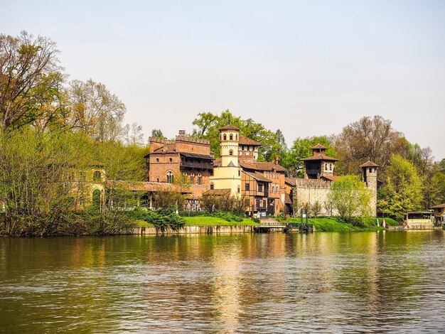 HDR Medieval Castle in Turin