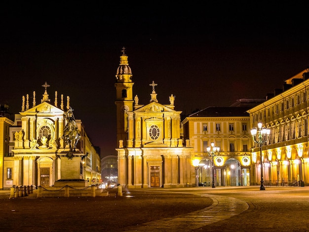 HDR Piazza San Carlo Turin