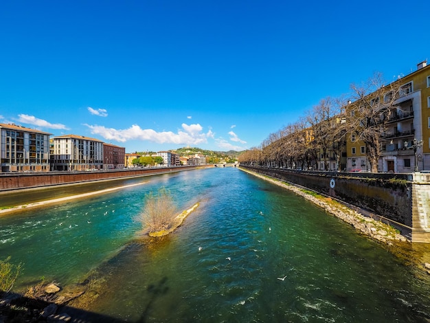 HDR River Adige in Verona