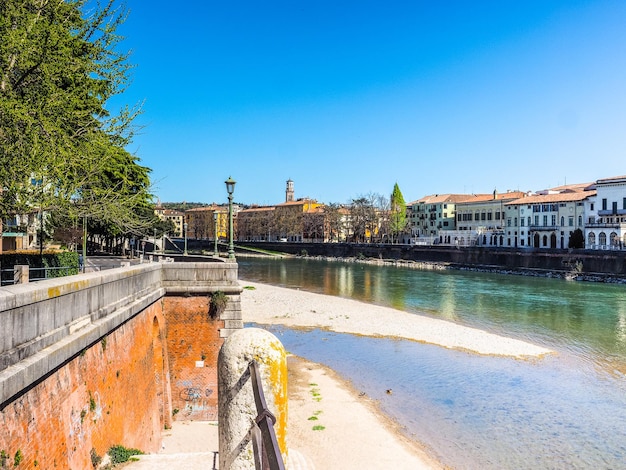 HDR River Adige in Verona