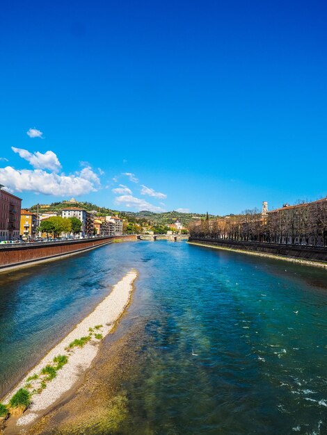 HDR River Adige in Verona