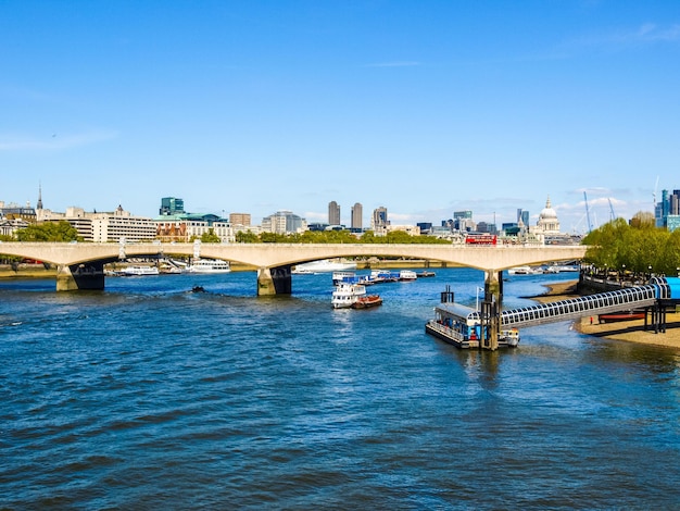 HDR River Thames in London