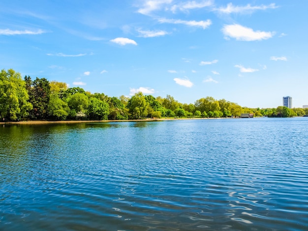 HDR Serpentine lake London