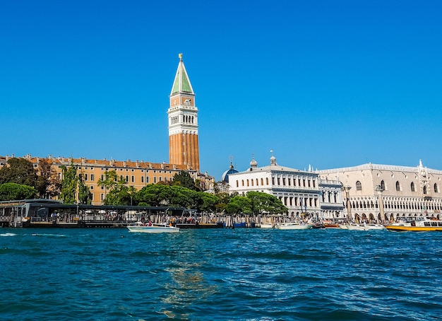 HDR St Mark square in Venice