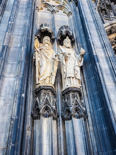 HDR St Peter Cathedral in Koeln