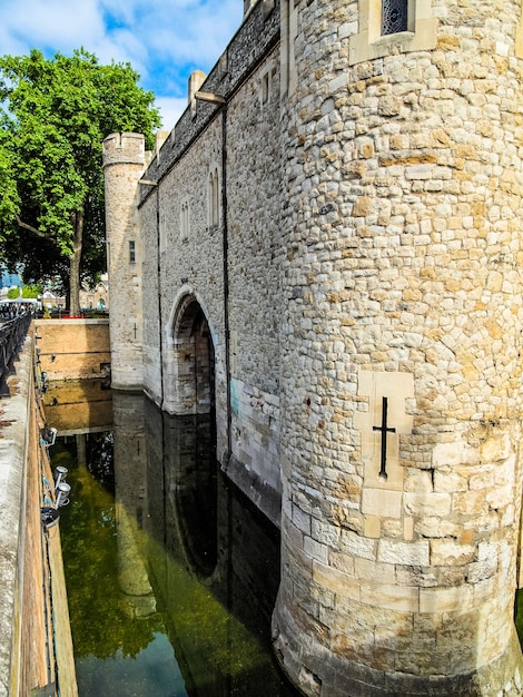 HDR Traitors Gate at Tower of London