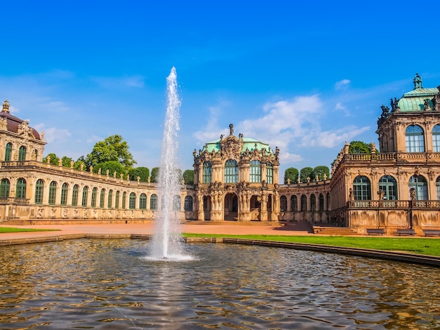 HDR Zwinger in Dresden