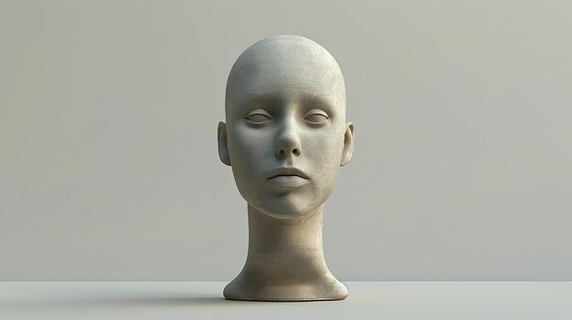 a head made of a human head