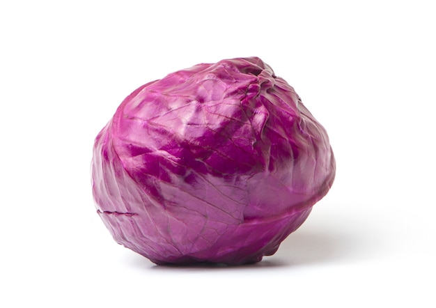 A head of purple cabbage 