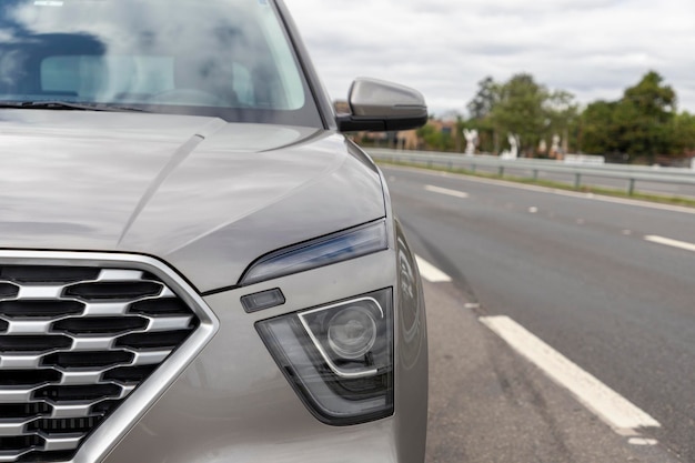 headlight of Hyundai's new Crete