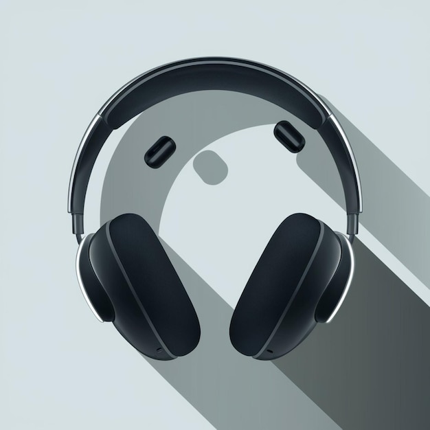 Photo headphones icon