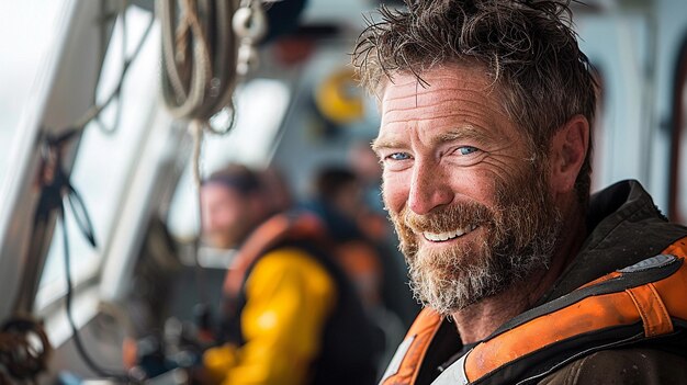 Photo headshot of a smiling oceanographer