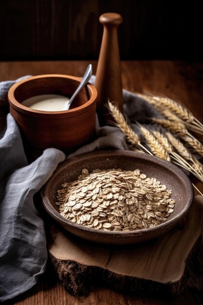 Healthy Breakfast Bowl Oatmeal