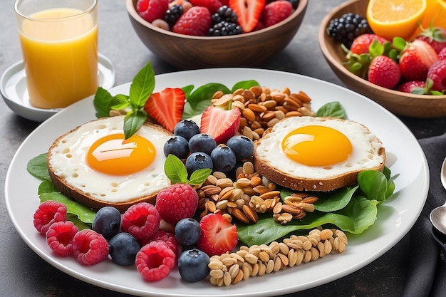 Photo healthy breakfast ideas